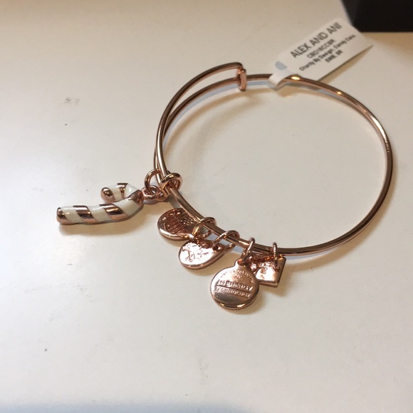 Alex and Ani - Candy Cane Rose Gold - Picture 4 of 6